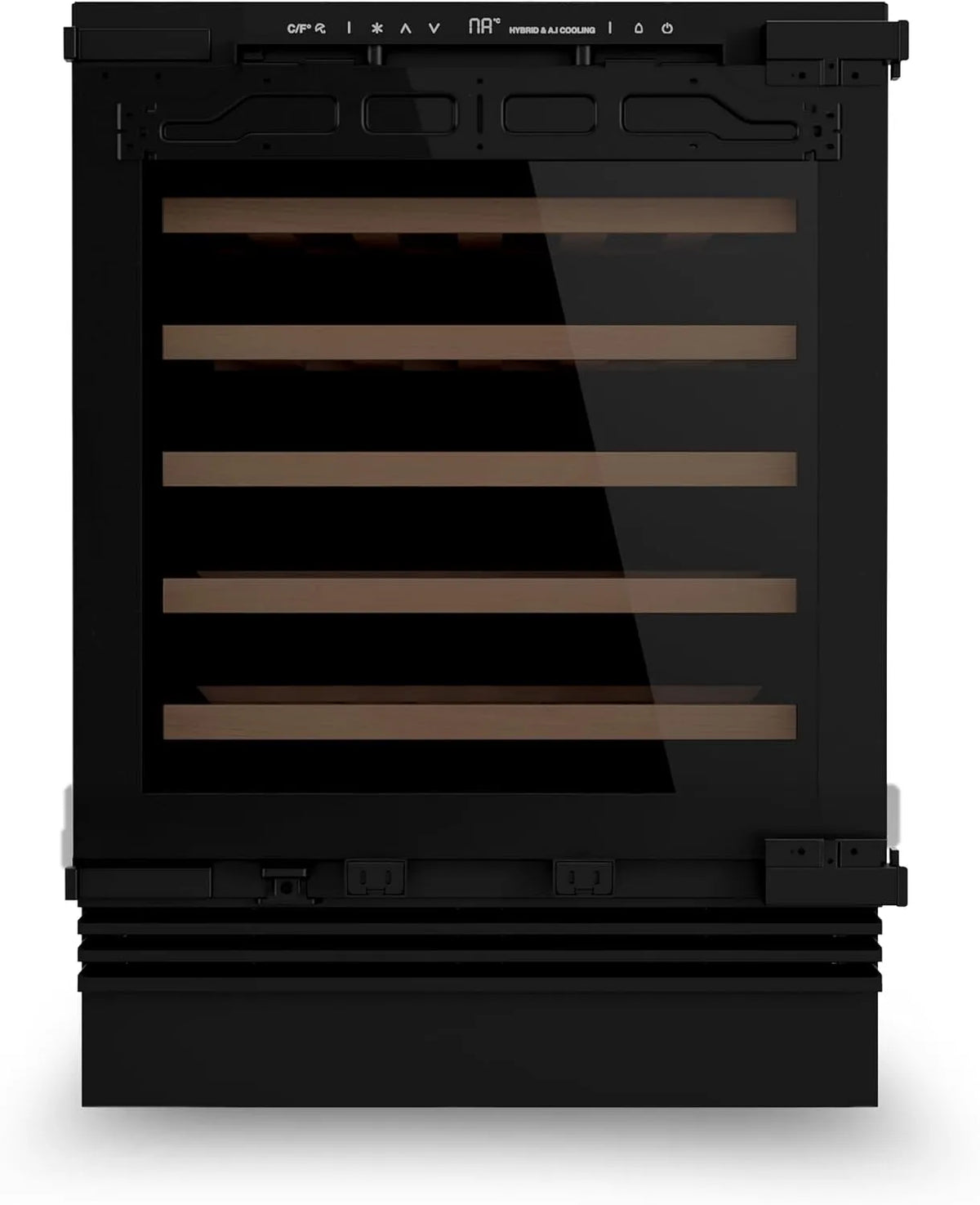 Cave à vin électrique CAVINTG48, 134 L, 48 bouteilles, 5 à 22 °C, encastrable, tactile, Température réglable 5°C à 22°C, Capacité 134L, Design élégant