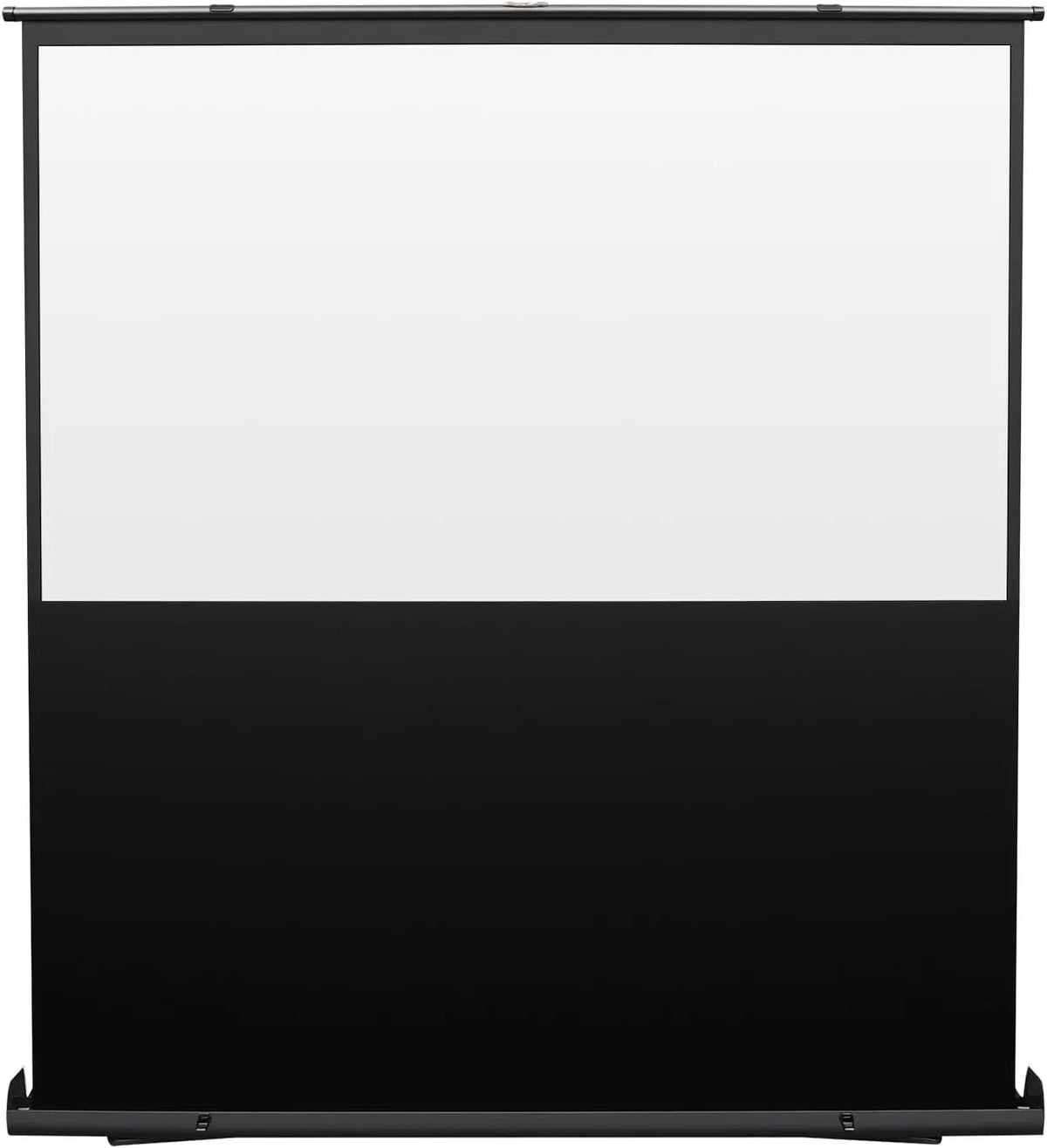 Produit Écran de projection portable 80 pouces avec pied 4K 8K en fibre de verre blanche en alliage d'aluminium