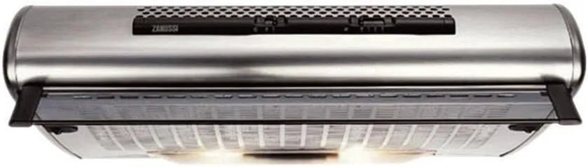 semi-encastrée, Semi-intégrée, Acier inoxydable 410m3, Hottes, Zanussi ZHT620x, 66 dB, 40 W, 410 m3/h, Conduit, Recirculation
