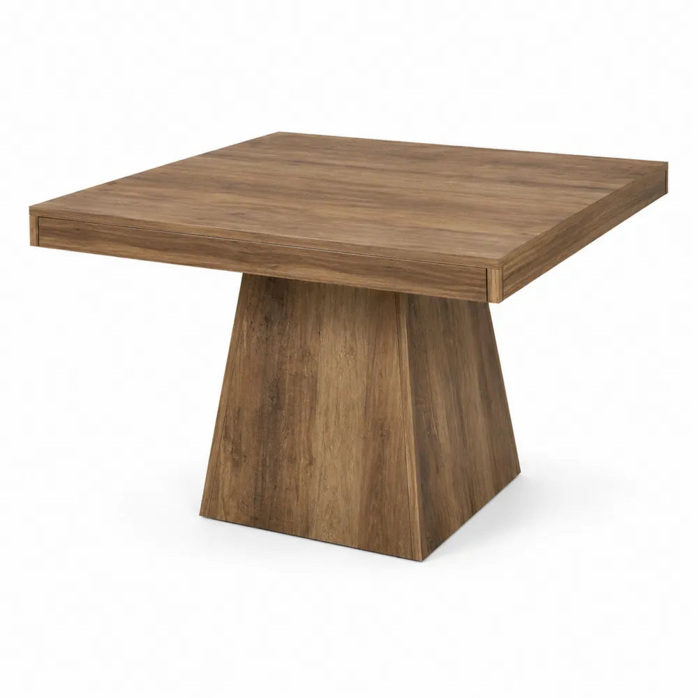 Table à manger carrée en bois