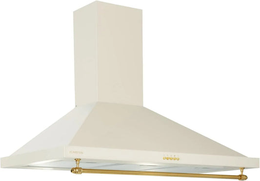 Klarstein Hotte aspirante, 90 cm, 591.5 m3/h, classe énergétique A, hotte de cuisine, silencieux, Débit d'Air Puissant 591, LED, de Cuisine 90cm