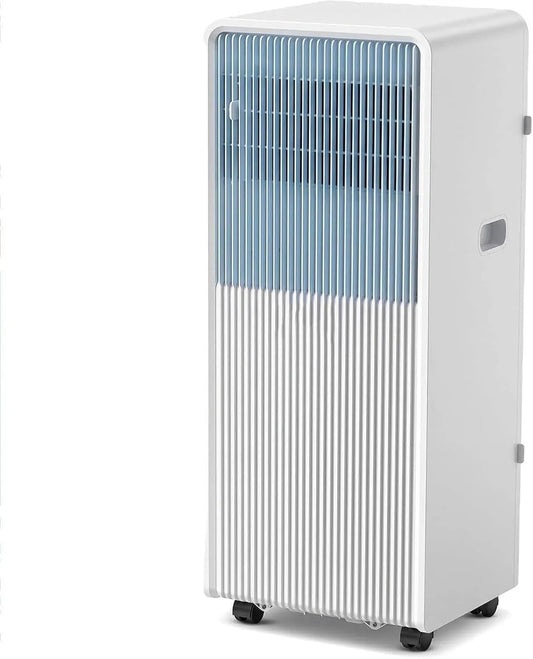 Climatiseur 24H, minuteur, silencieux, 10000 Btu, Climatiseur Mobile 12000 BTU Ventilateur Froid Rapide avec Télécommande, Minuterie 24H Chambre