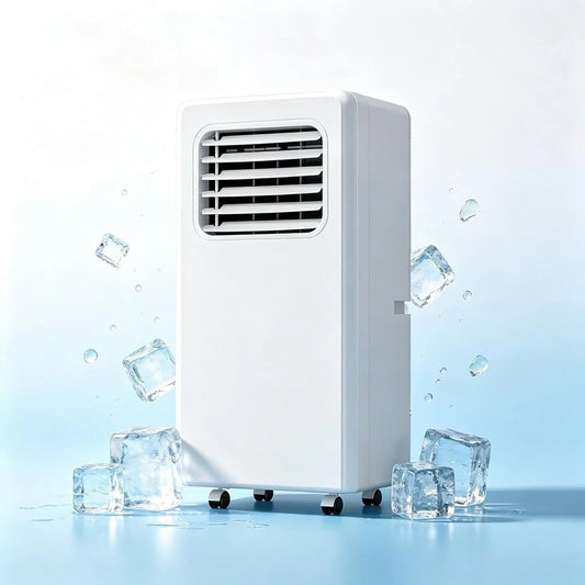 Climatiseur 18000btu, décoration de salon, Unité de Sol Haute Performance Couvrant Jusqu'à 51, Climatiseur Mobile 18000 BTU Puissant, Rafraîchissement