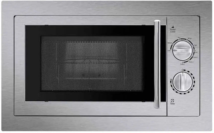 Micro-ondes, 20 L, 800/000 W, encastrable, gril, 9 niveaux de puissance, Micro-ondes encastré 800 W. Capacité 20 L Grill de 1 000 W. Grill et grill