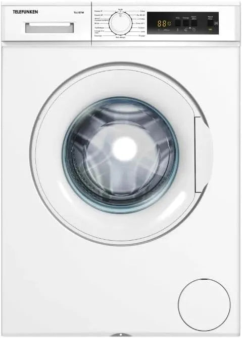 Lave-linge TLL127W, 7 kg, min - TLL127W, Lave-linge frontal 7kg 1200 Tours