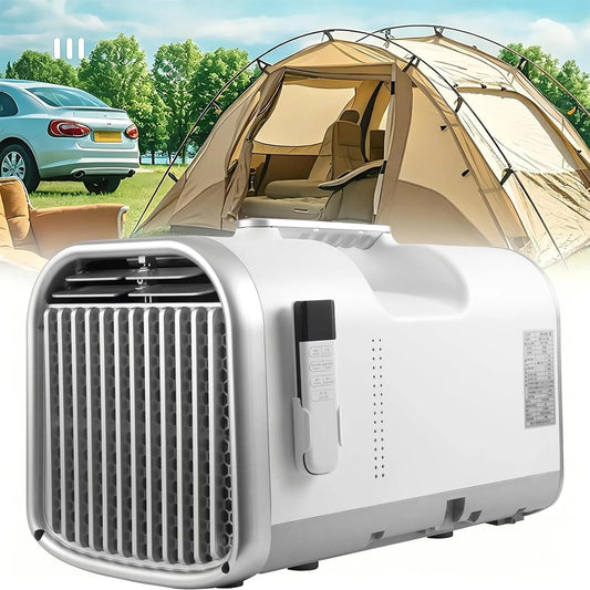Climatiseur, portable, minuteur, Minuterie 12 h et Auto-Évaporation, 4400 BTU, Déshumidificateur, Ventilation, Sans Installation