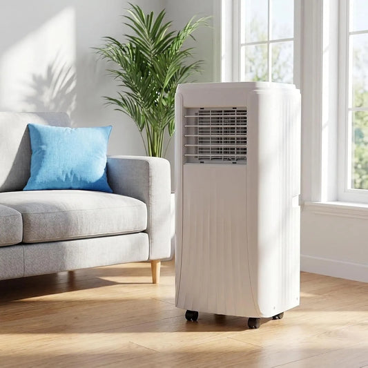 Climatiseur, portable, Prise UK 3 Broches Conforme B, 7000 Btu, Oscillant pour Chambre Bureau