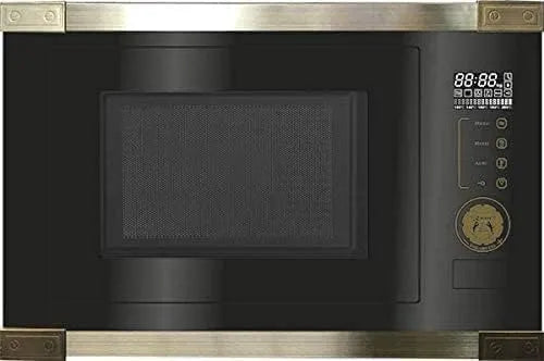 Micro-ondes, 25 L, 21 programmes, encastrable, gril, pizza, noir, 25L, 21 fonctions, Noir verre, Pomme de terre