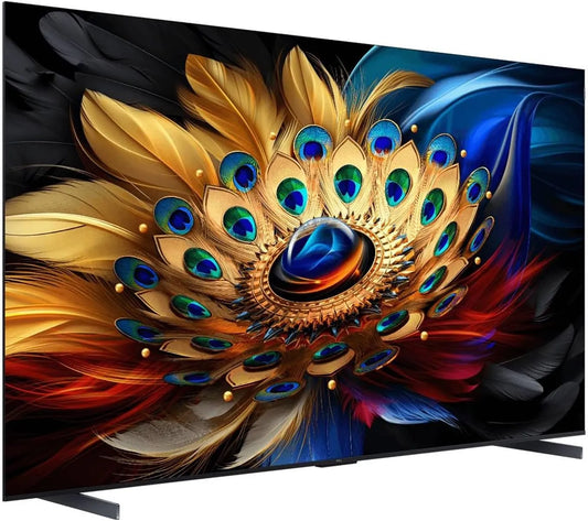 TCL 65C69B Smart TV, 164 cm, téléviseur, 4K UHD, QLED, TV QLED Tcl 65C69B 164 cm 4K UHD 2024 Aluminium brossé