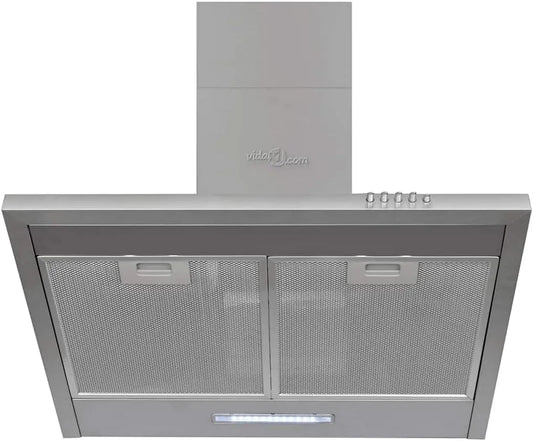Cuisinière avec four, 550 m3/h, 3 niveaux, acier inoxydable, filtre à charbon et filtre à graisse pour cuisine, cuisinière et plaque de cuisson