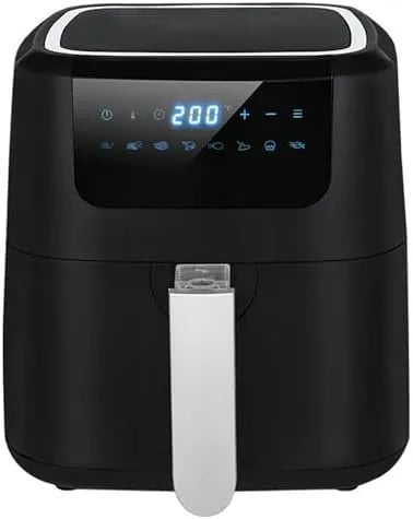 Cuisinière avec four, 5 L, 1400 W, tactile, minuteur, friteuses à air Chaud électriques 1400w, 65-200 degrés, Mini-Four combiné 5l, minuterie 1-90