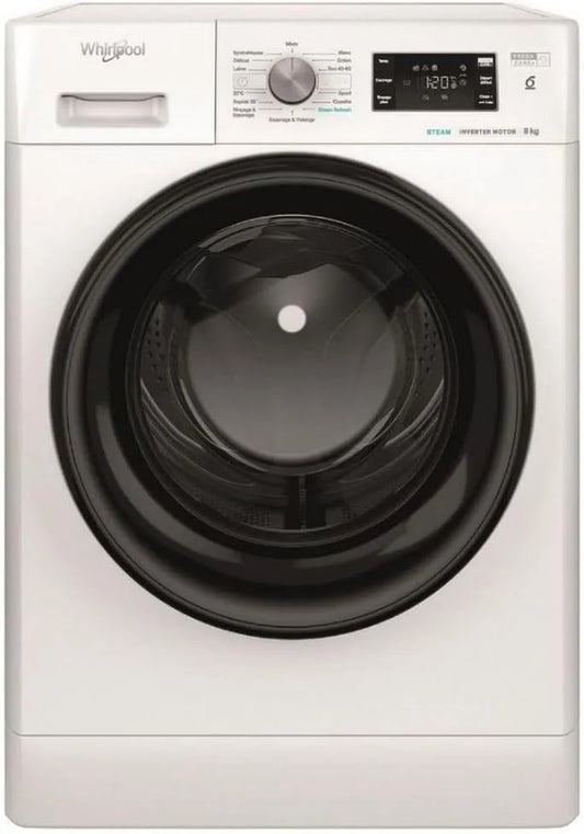 Whirlpool FFB8469BVFR Lave-linge, blanc, WHIRLPOOL Lave linge Frontal FFB8469BVFR