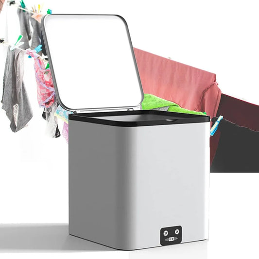 Lave-linge, 5 L, camping, camping-car, Generic Laveuse à turbine à ultrasons compacte et sèche-linge électrique - Mini machine à laver 4, dortoir