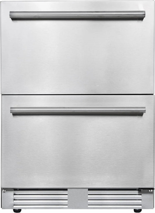 Réfrigérateur RE2T136A, 136 L, extérieur, Frigelux Réfrigérateur Extérieur Double Porte RE2T136A 136L