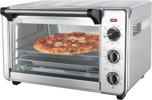 Russell Hobbs 5en1 Four électrique à pizza, 30cm, 20 L, gril, compact, 26680-56, Russell Hobbs Mini Four Air fryer, toaster, 5en1: frire sans huile