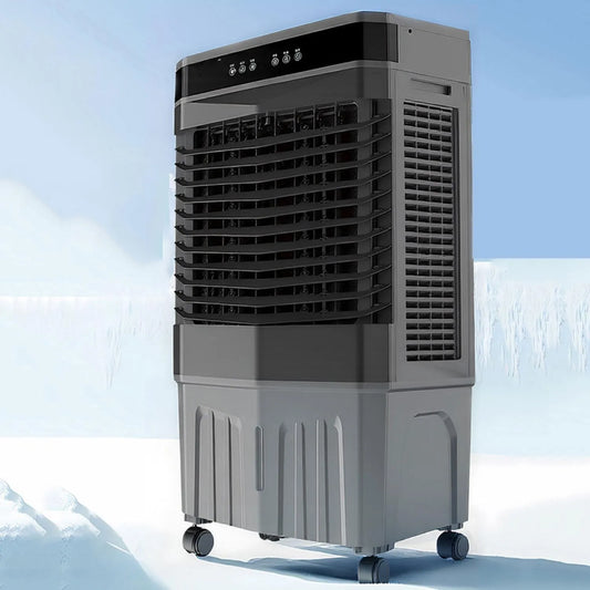 Rafraîchisseur d'air, portable, industriel, 3 vitesses, 3 Modes Alimentation d'air Grand Angle 60° Refroidisseur d'air Marais