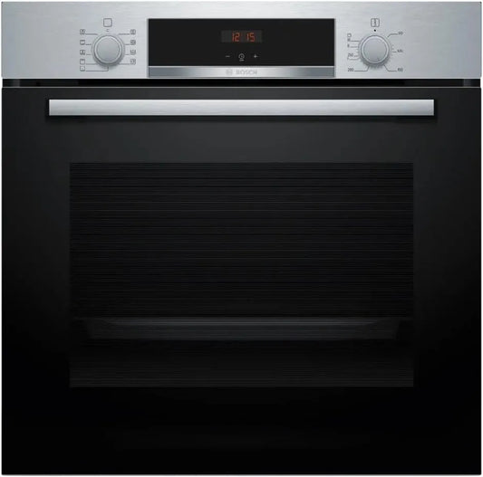 Bosch HBA514ES3 Four électrique, 71 L, 3400 W, encastrable, gris, Four Encastrable Bosch 3400W 71L Gris - HBA514ES3