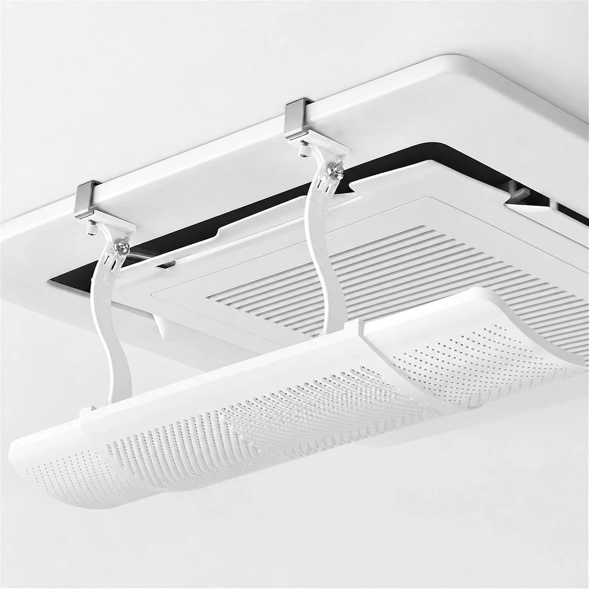Climatiseur, décoration de salon, D'AéRation AC RéTractable Et RéGlable, DéFlecteur De Climatisation Central, éVite Le Flux D'Air Direct