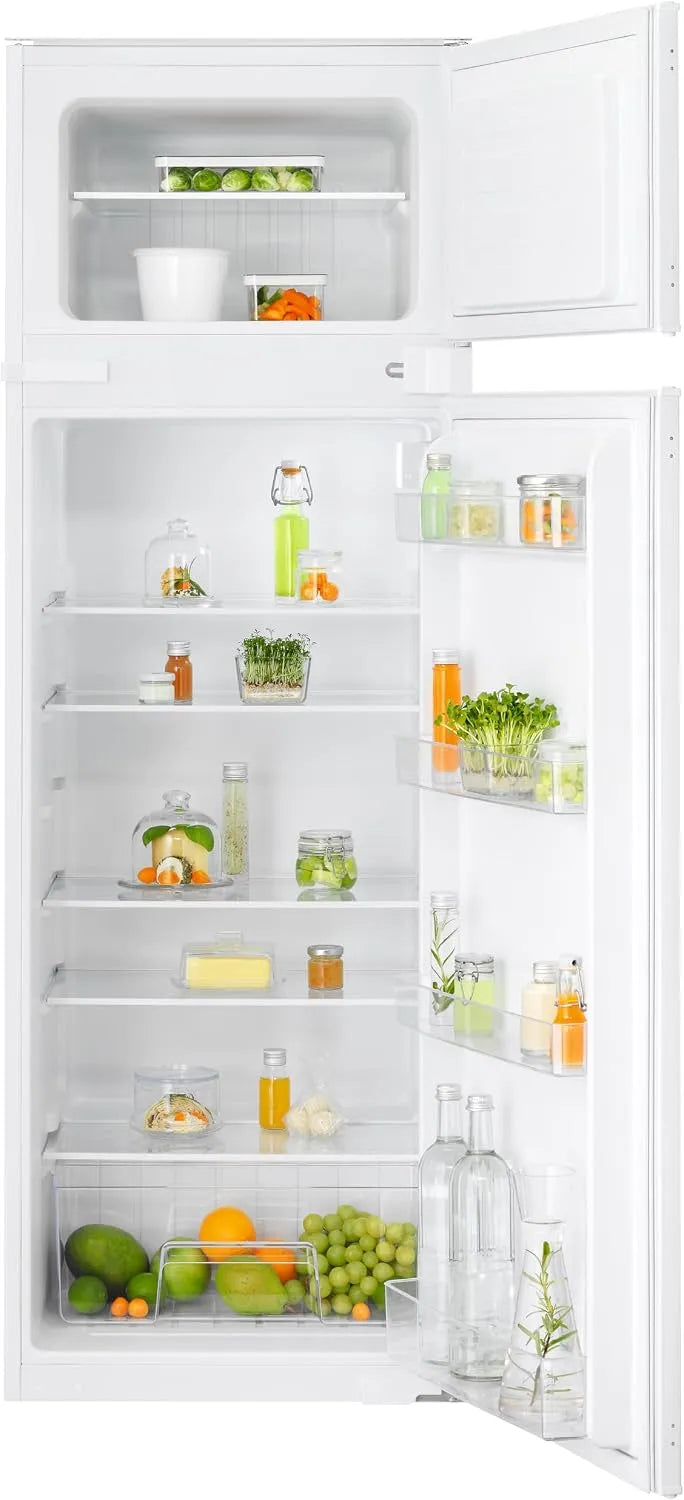 Réfrigérateur 269LT H158, compartiment congélateur, FRIGO INC 2P 269LT H158 FREEZER LOW FROST COLD SENSE LED TRAINO
